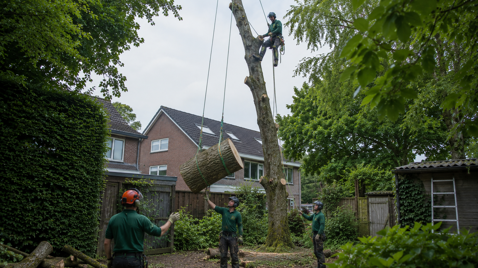 Bomen kappen Amsterdam - sectiegewijze kap
